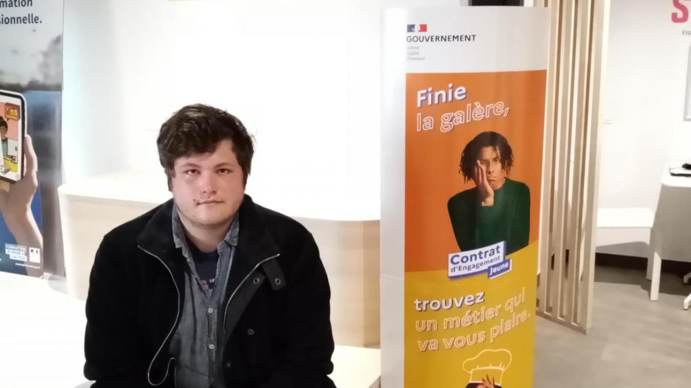 Hugues Carrer est l'un des nombreux jeunes qui a pu rebondir grâce à la Mission Locale.