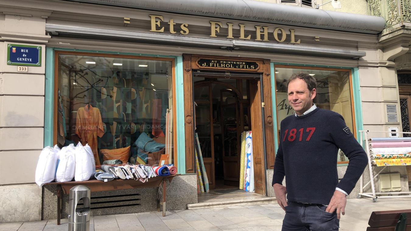 La famille Filhol a repris la boutique de la rue de Genève il y a tout juste 100 ans, en 1922.