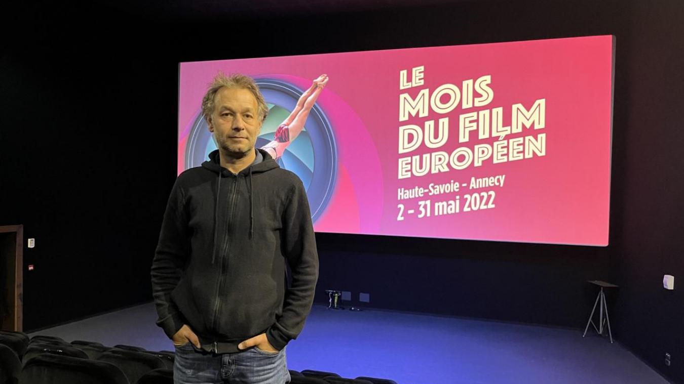 Le directeur du cinéma La Turbine à Cran-Gevrier, François Bonifacj, a travaillé à l’organisation du Mois du film européen.