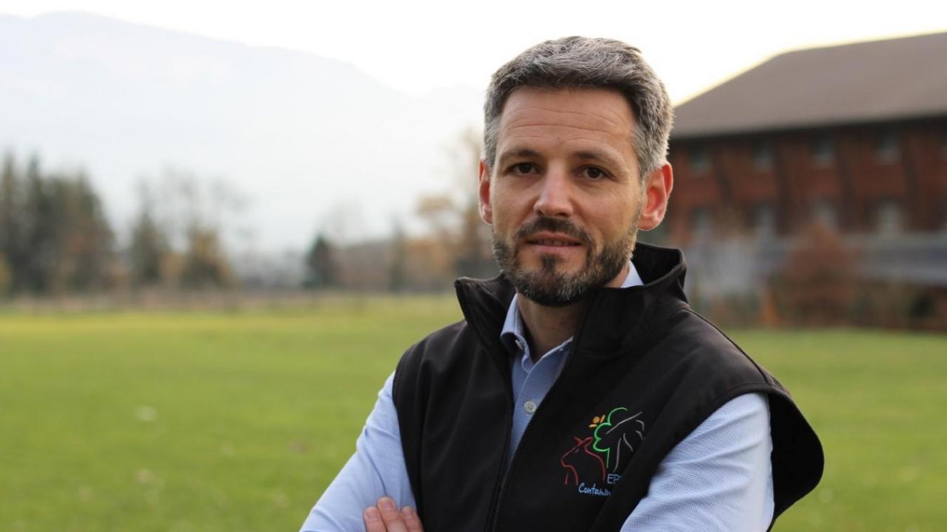 Matthieu Prévost est directeur de l’établissement public  de formation agricole de Contamine sur Arve.