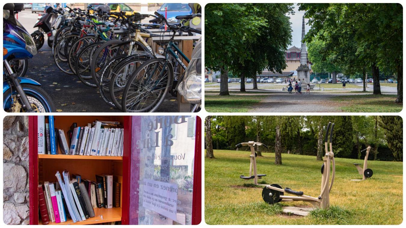 Des infrastructures pour le vélo, des jardins partagés, des aires de jeux et des espaces d’expression libre ont notamment été proposés par les Thononais.