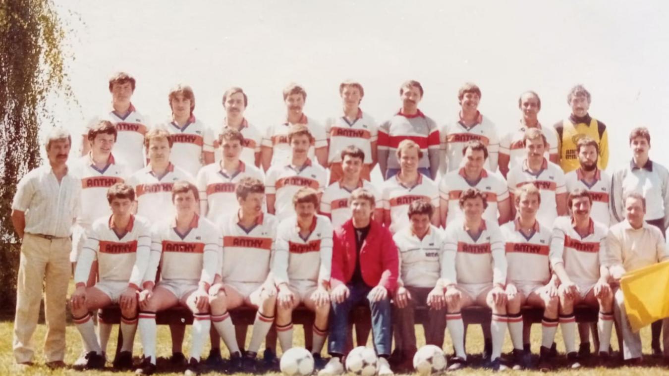 L’équipe pendant les années 1980.
