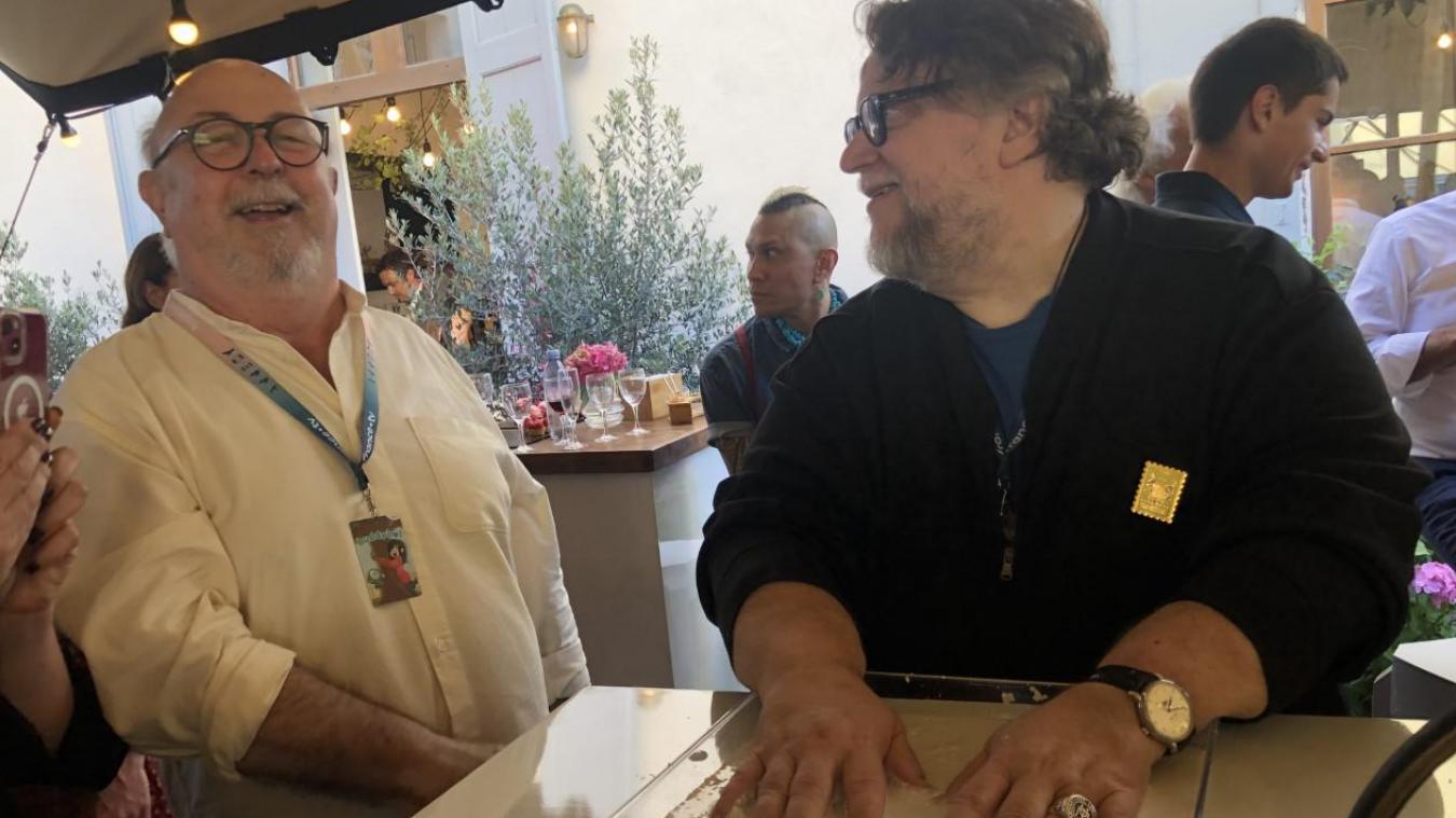 Guillermo del Toro a posé ses empreintes.