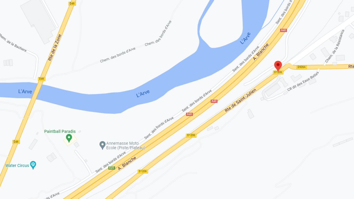 L’accident s’est déroulé route de Saint-Julien peu avant 11 heures, ce dimanche 19 juin 2022.