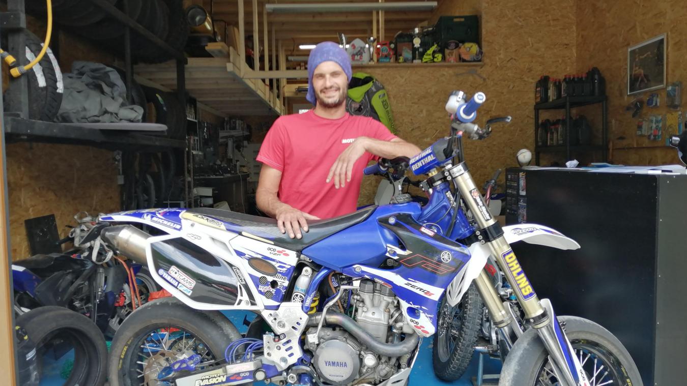 Tristan Schneider a ouvert son garage à Abondance il y a deux ans.