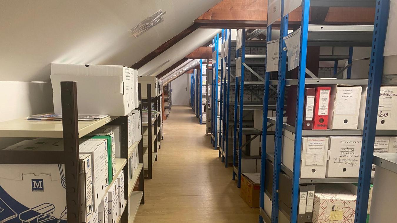 Les archives gexoises disposent de leur propre espace aménagé.