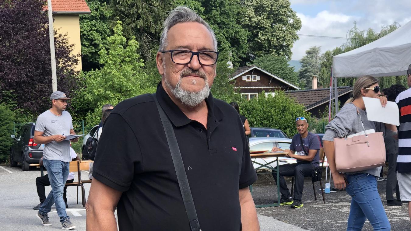 Jean-Louis, 62 ans, habite à Ambilly et veut finir sa carrière en Suisse.