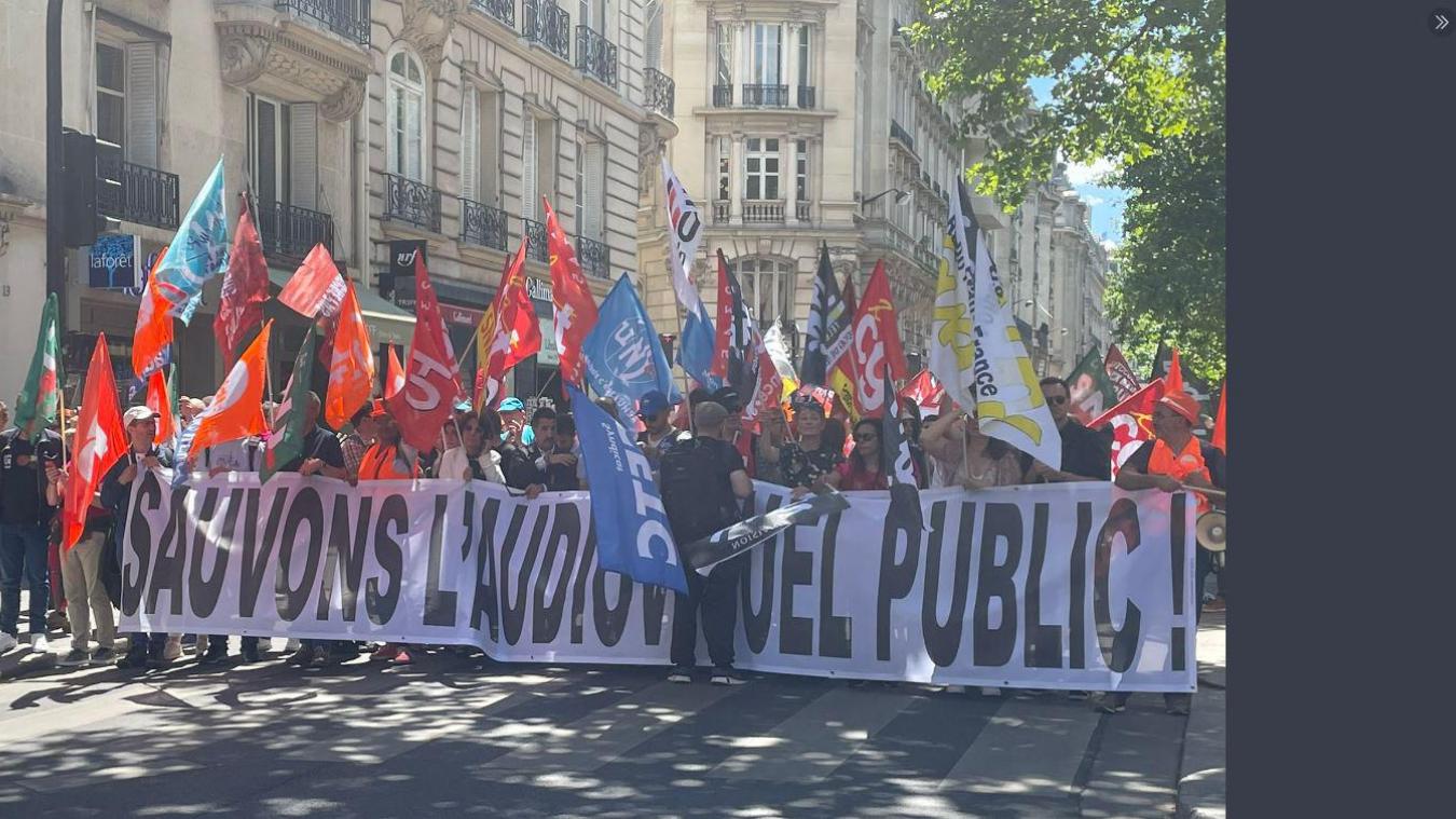Les syndicats de l’audiovisuel public sont en grève dans toute la France pour défendre leur indépendance et leur avenir.