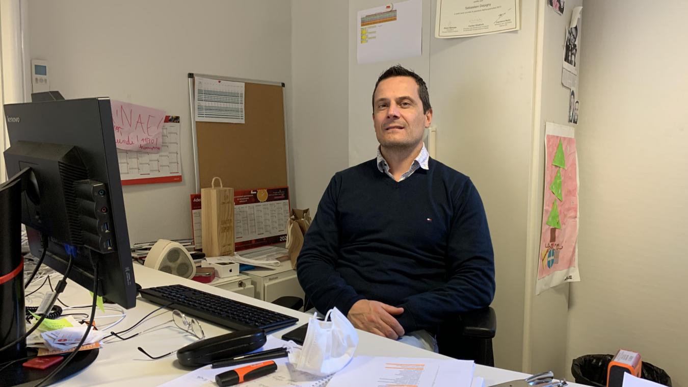 Sébastien Dépigny, directeur des agences Adecco de Bellegarde et du Pays de Gex.