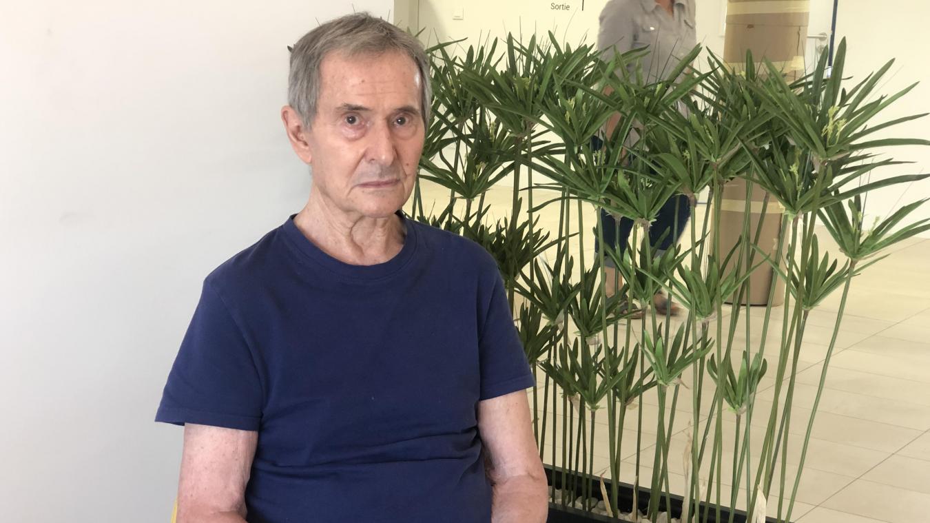 Robert Tremblay, 84 ans, est entré une première fois à l’hôpital départemental en mars 2019 juste avant le confinement puis définitivement quelques mois plus tard.