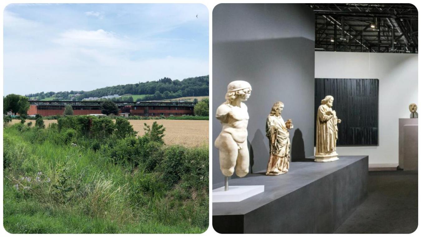Le secteur situé entre le centre sportif et culturel Sous-Lettraz et la caserne des pompiers d’Épagny est envisagé pour accueillir le nouveau musée.