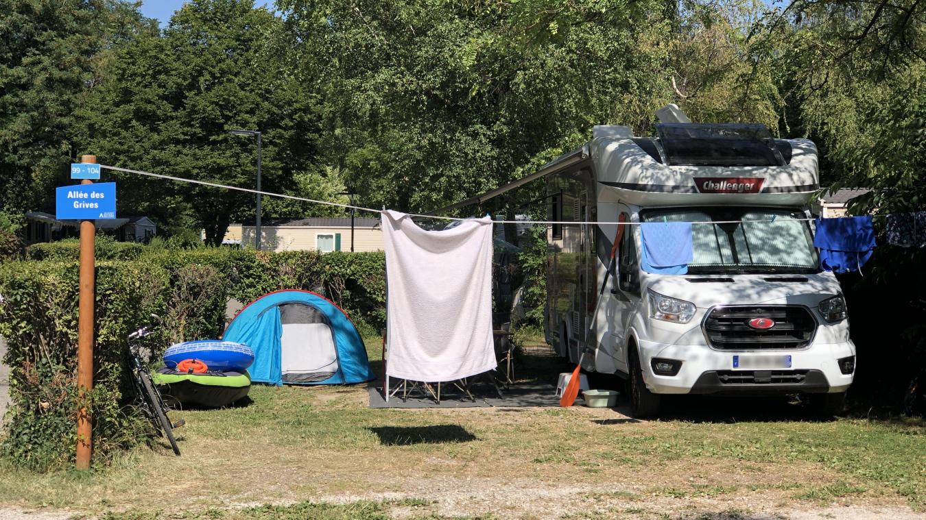 Ouvert de mi-mars à mi-novembre, le camping du Sierroz affiche  de très bons taux de remplissage depuis le début de la saison 2022.