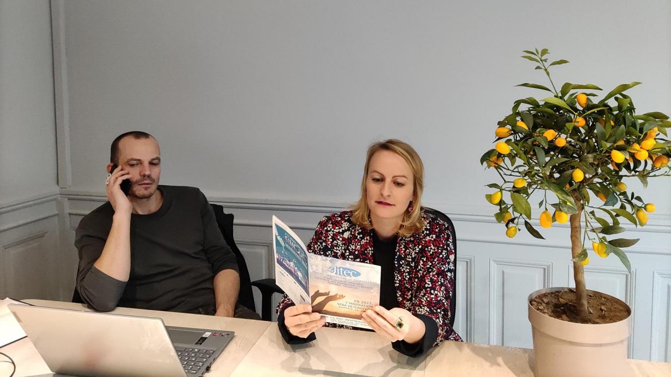 Thomas Guillermou et Clara Bardou ont eu l’idée de l'Ecole de la reconversion écologique lors de leur rencontre.