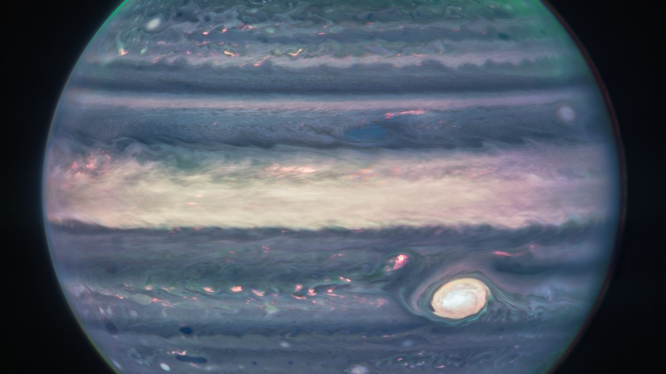 Les nouvelles images de la Nasa permettent d’observer les faibles anneaux lumineux de Jupiter.