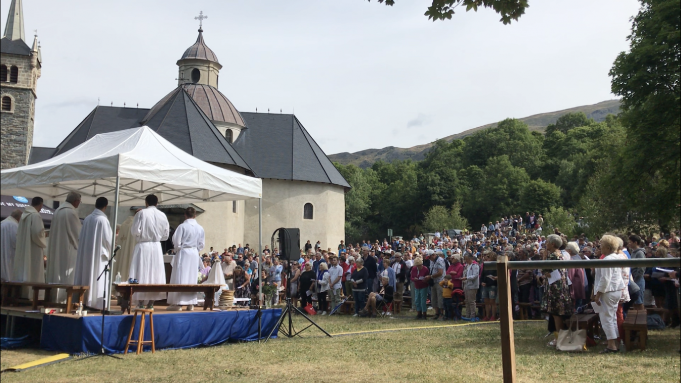 À Notre-Dame-de-la-Vie, le pélerinage du 15 août a réuni près de 600 personnes