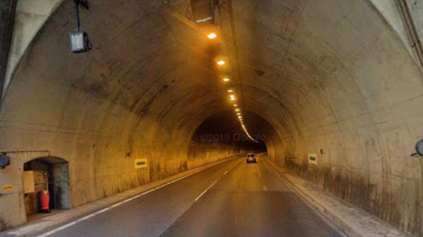 L’accident est survenu dans le tunnel des Chavants.