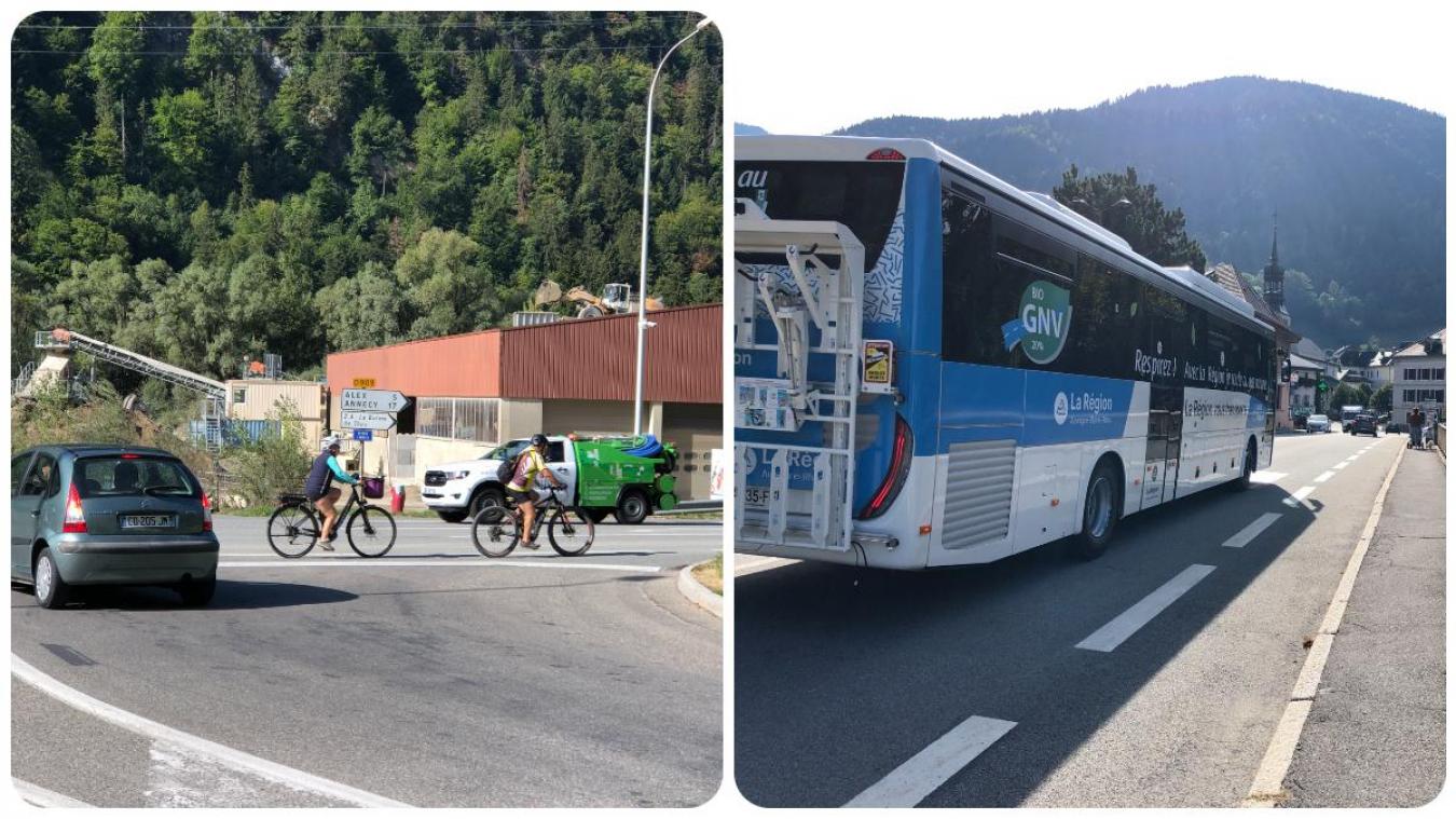 Les liaisons cyclables et les transports collectifs font partie des pistes étudiées pour améliorer la mobilité dans les Aravis.
