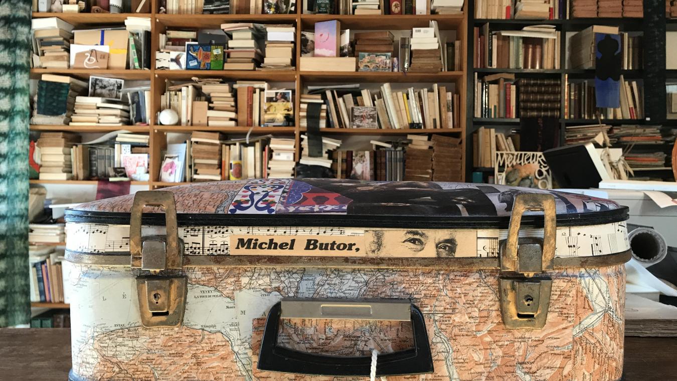 Le bureau de Michel Butor sera ouvert au public pendant les Journées du Patrimoine.