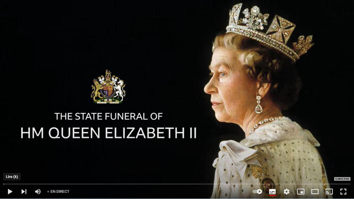 Les funérailles d’Elisabeth II reine d’Angleterre vont être suivies par des millions de Britanniques et de téléspectateurs dans le Monde.