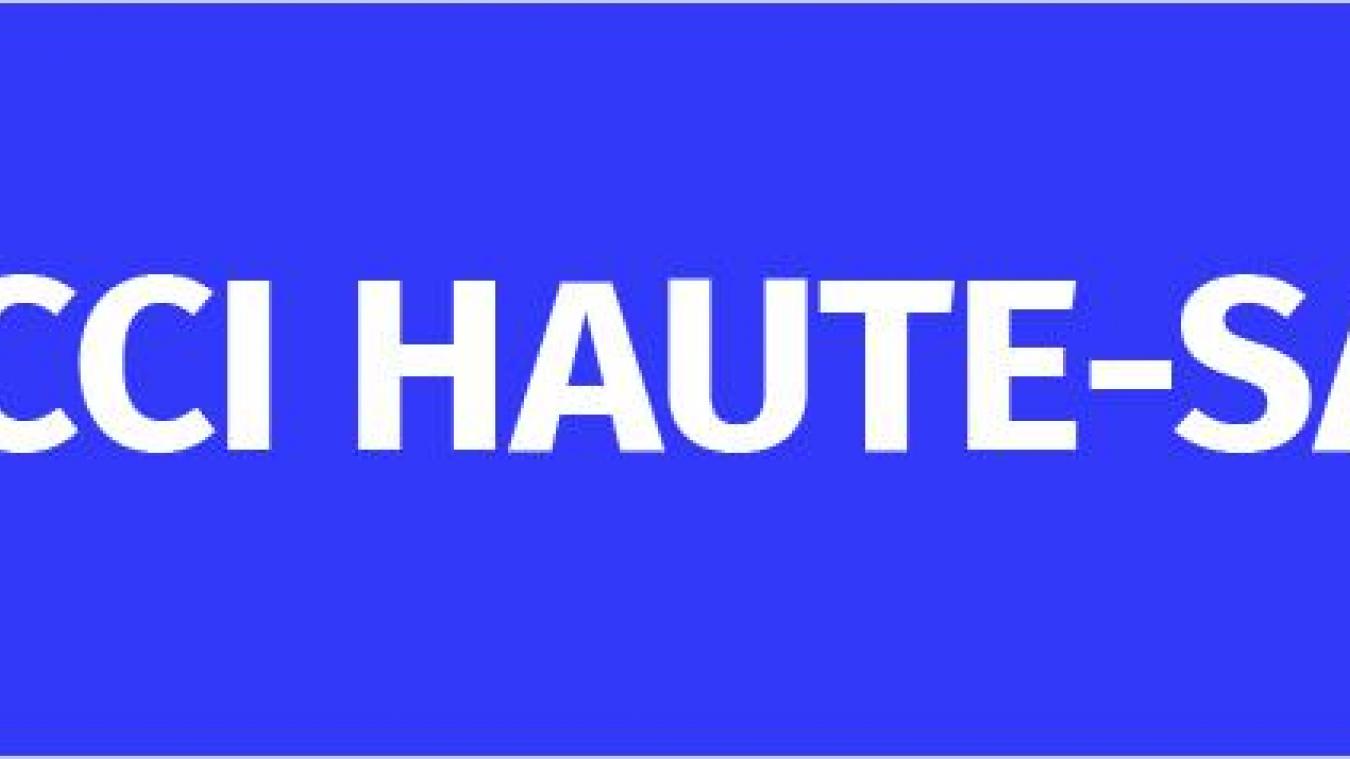 logo CCI HAUTE SAVOIE_sans baseline_Cartouche bleu_texte blanc_rvb