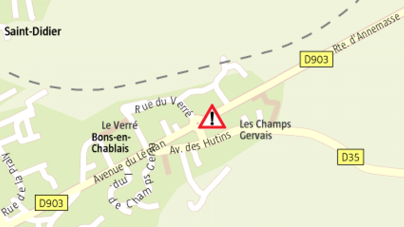 L’accident est survenu au rond-point de la gendarmerie de Bons vers 18 heures.