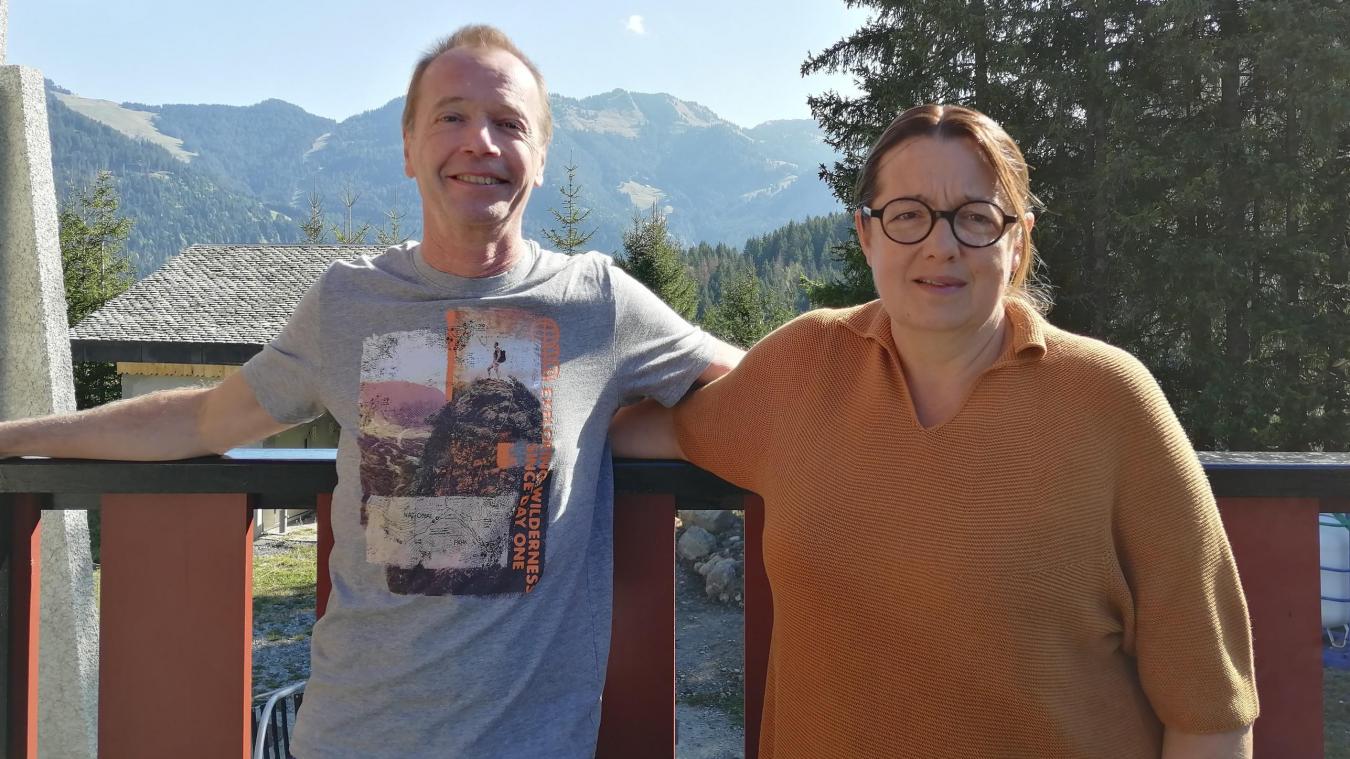 Laurent et Valérie Cornu sont les nouveaux propriétaires du restaurant d'altitude Le Crêt Béni.