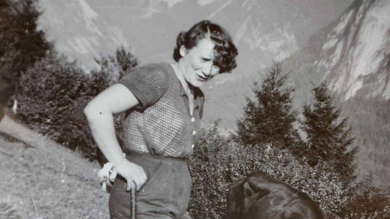 Pour Edith Favre-Victoire, les vaches savaient que la démontagnée commençait quand elles apercevaient leur licol.