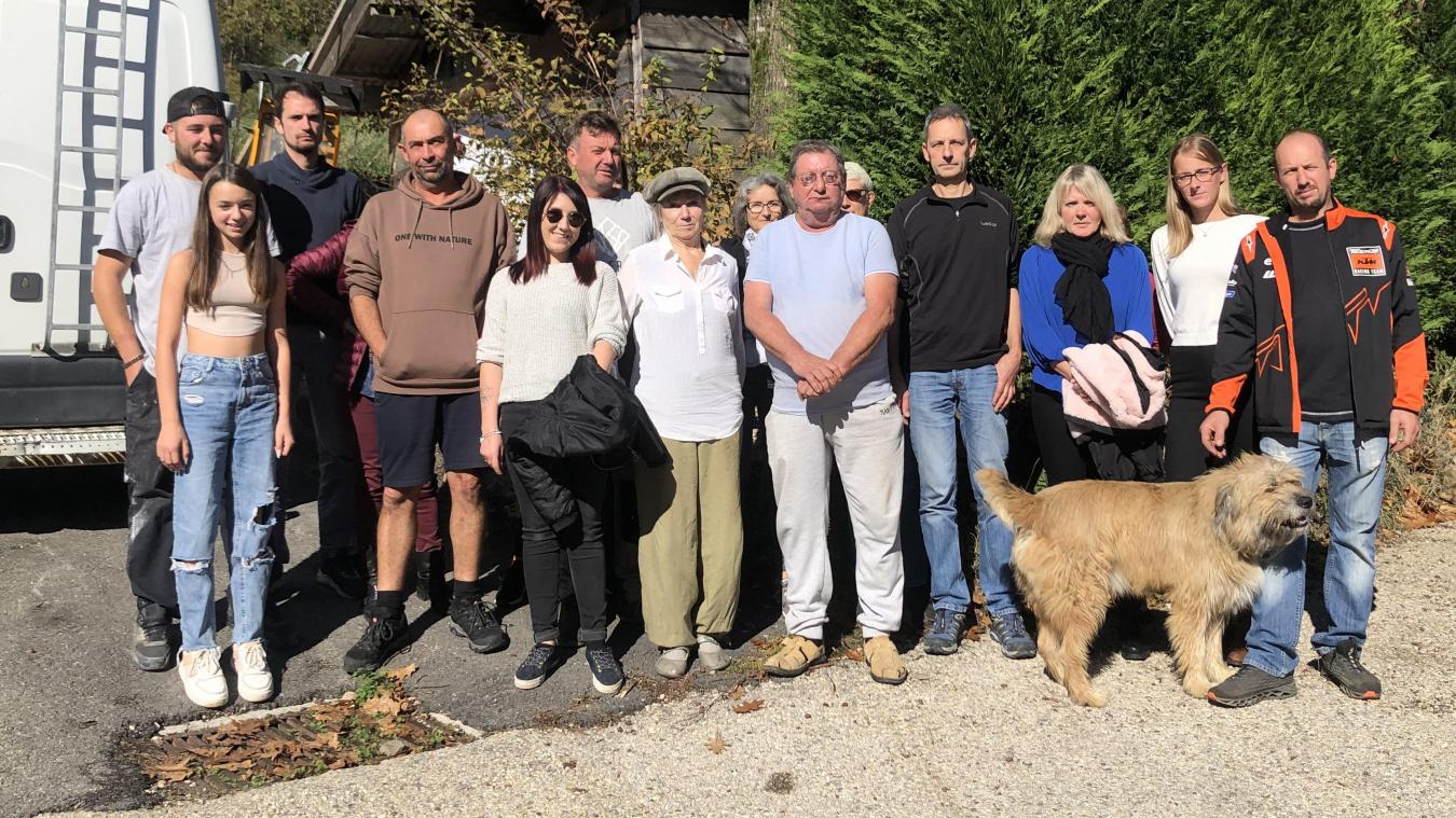 Pour l’heure, neuf familles sont concernées par les exhumations de tombes.