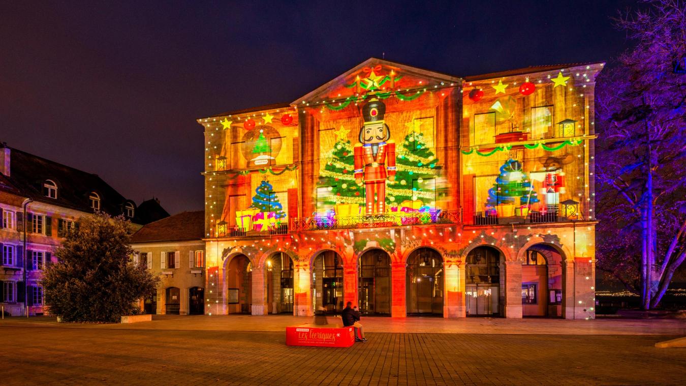 Un mapping sera de nouveau projeté sur la façade de l’Hôtel de Ville.