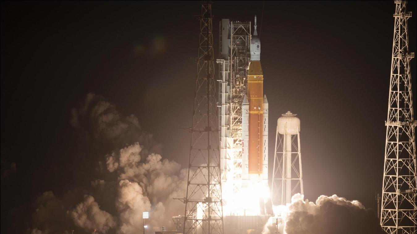 La mission Artemis I est officiellement lancée avec le décollage de la méga-fusée de la Nasa, ce mercredi 16 novembre.