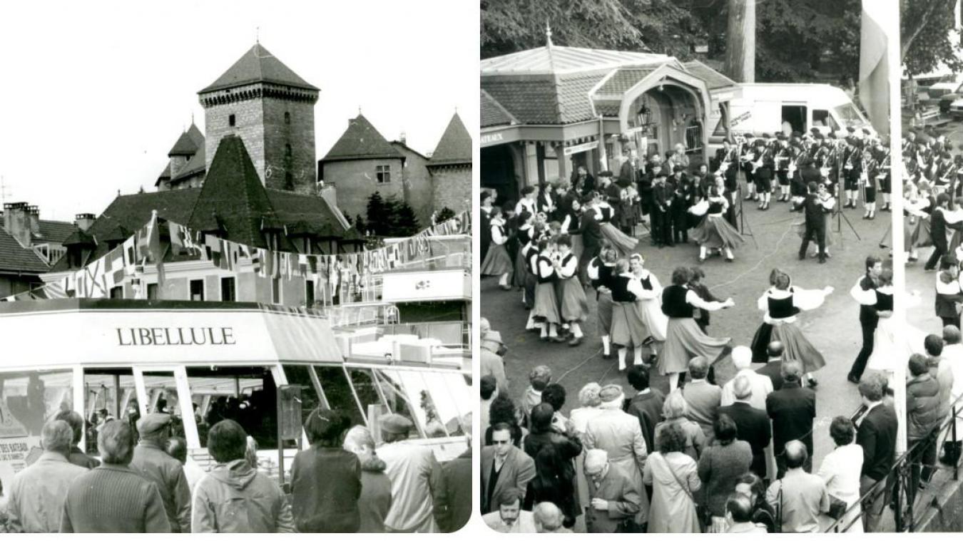L’inauguration du Libellule en 1984 est grandiose : le bateau est parrainé par les acteurs Jean-Claude Brialy et Marie-José Nat, en présence de nombreuses autres personnalités.