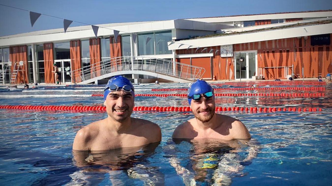 Ghislain Vachette et Quetin Merat n’en sont pas à leur coup d’essai en termes de natation longue distance.