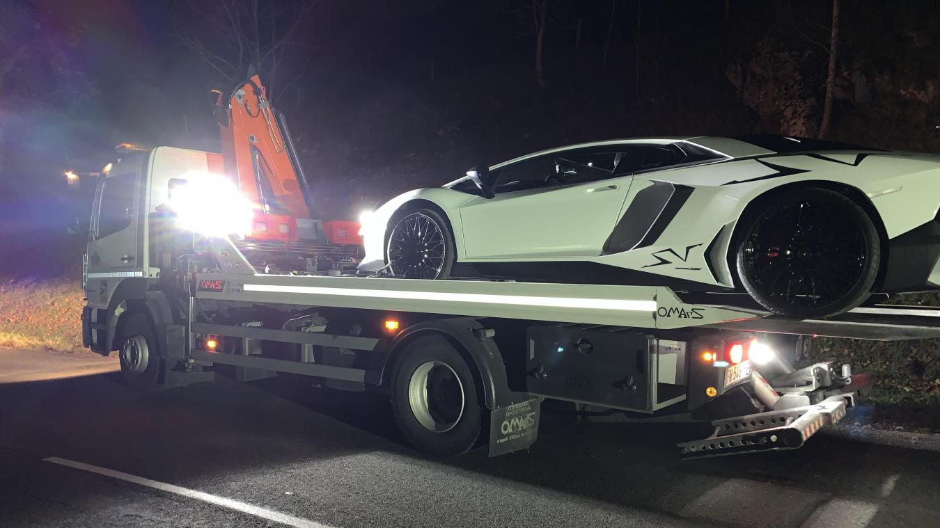 Talloires-Montmin: une Lamborghini saisie sur un tournage illégal au col de la Forclaz
