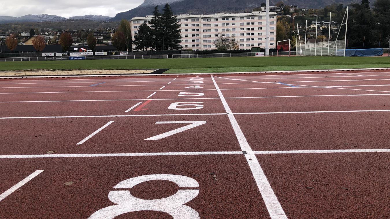 Aix-les-Bains: la municipalité encourage le club d’athlétisme à utiliser cette nouvelle piste pour les compétitions