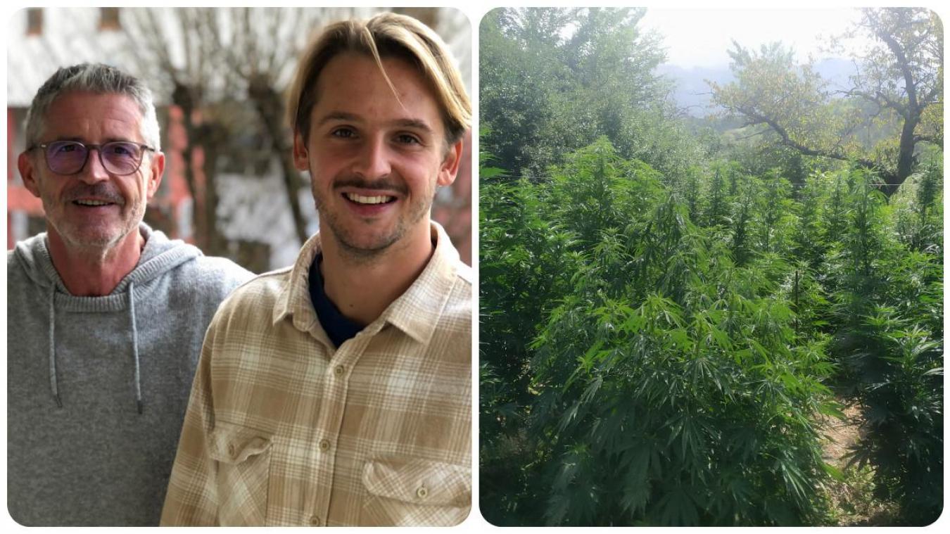 Christophe et Emile Bourard commercialisent un produit qui pousse pour partie dans les Aravis.