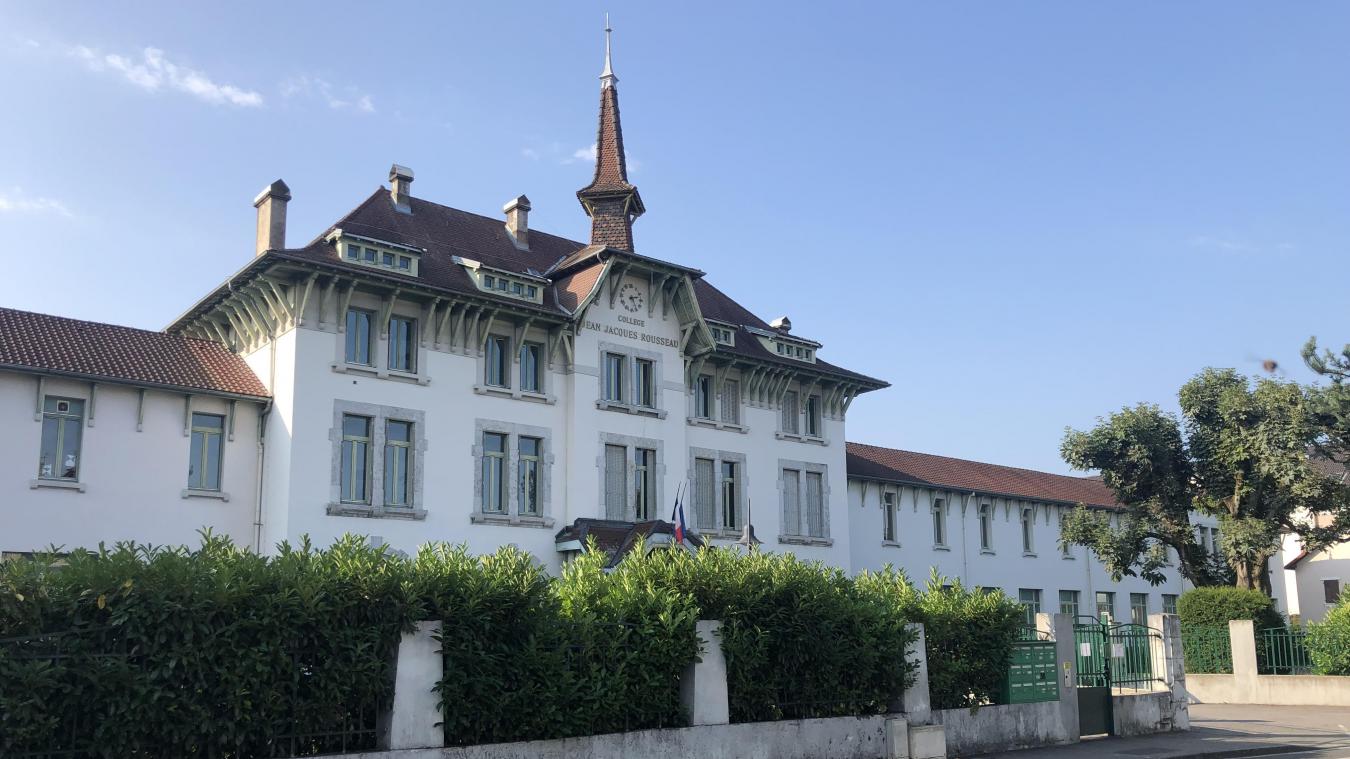 Avec 883 élèves, le collège Jean-Jacques Rousseau est le second de Thonon en termes d’effectif derrière Champagne.