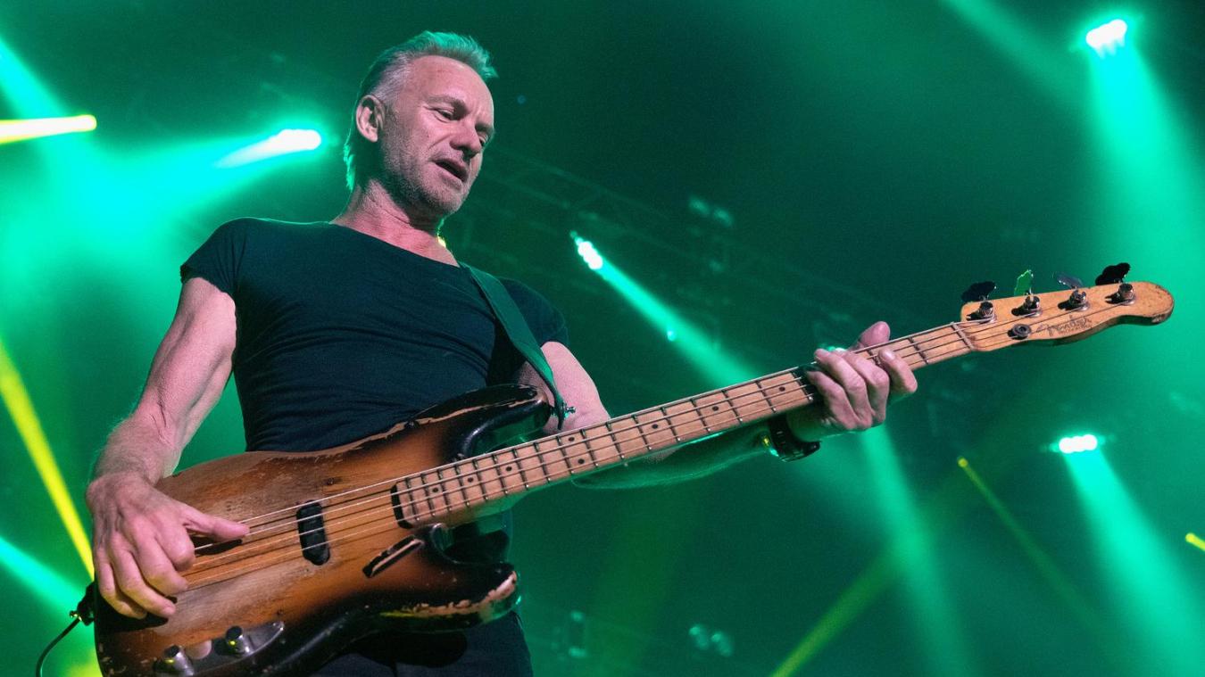 Sting viendra jouer pour la troisième fois au festival Guitare en Scène le samedi 22 juillet 2023. Photo Redferns
