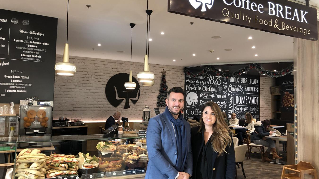 Rémi et Christelle Barthe ont lancé Coffee break ensemble en 2016.