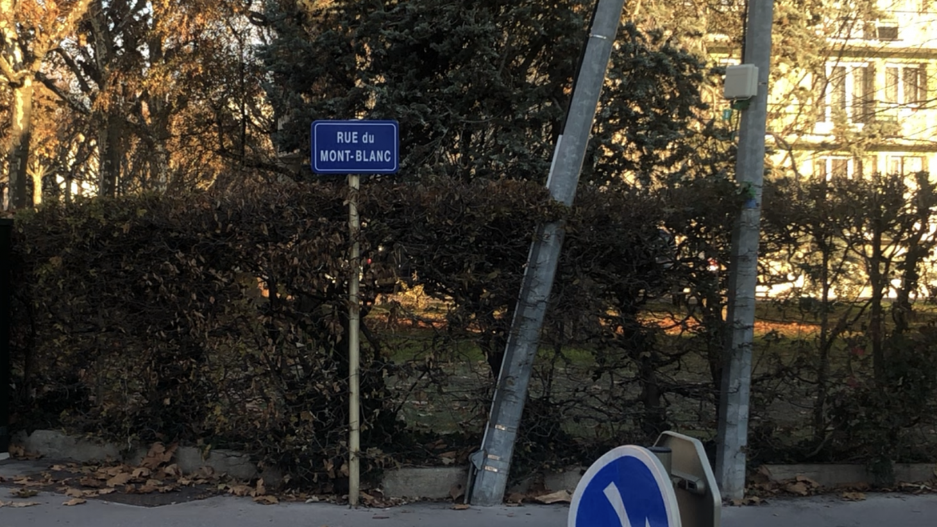 A la fin des travaux, la rue du Mont-Blanc devrait être limitée à 30km/h.
