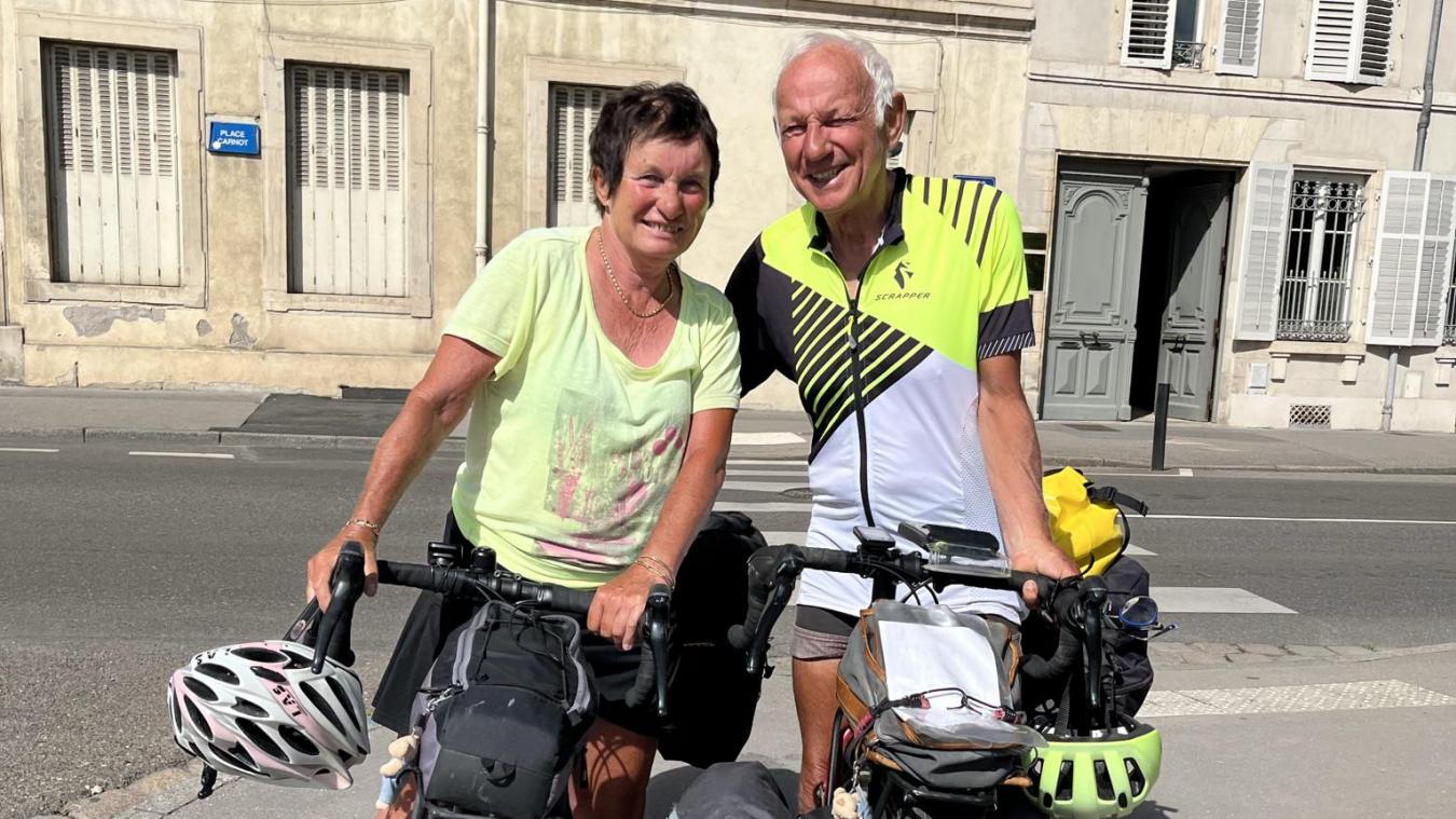 Annick Bernard et Michel Gobbo sont des «mordus de vélo».
