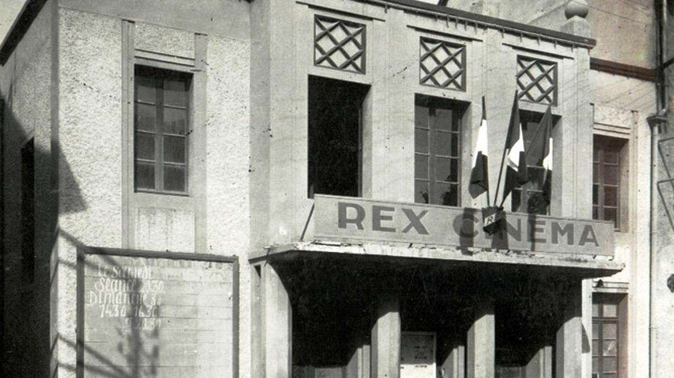 Le bâtiment au temps du « Rex ».