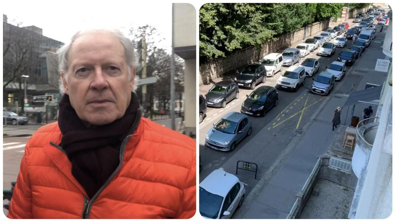 Sylvain Brisedou, qui représente un collectif de résidents, se dit inquiet face aux problèmes de circulation et de stationnement aux abords du Haras.
