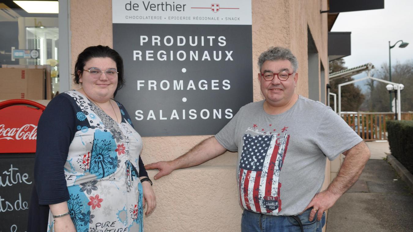 Maëlle et Ange Gicquiaud se complètent dans les nouveaux locaux de Haut Saveurs de Verthier.