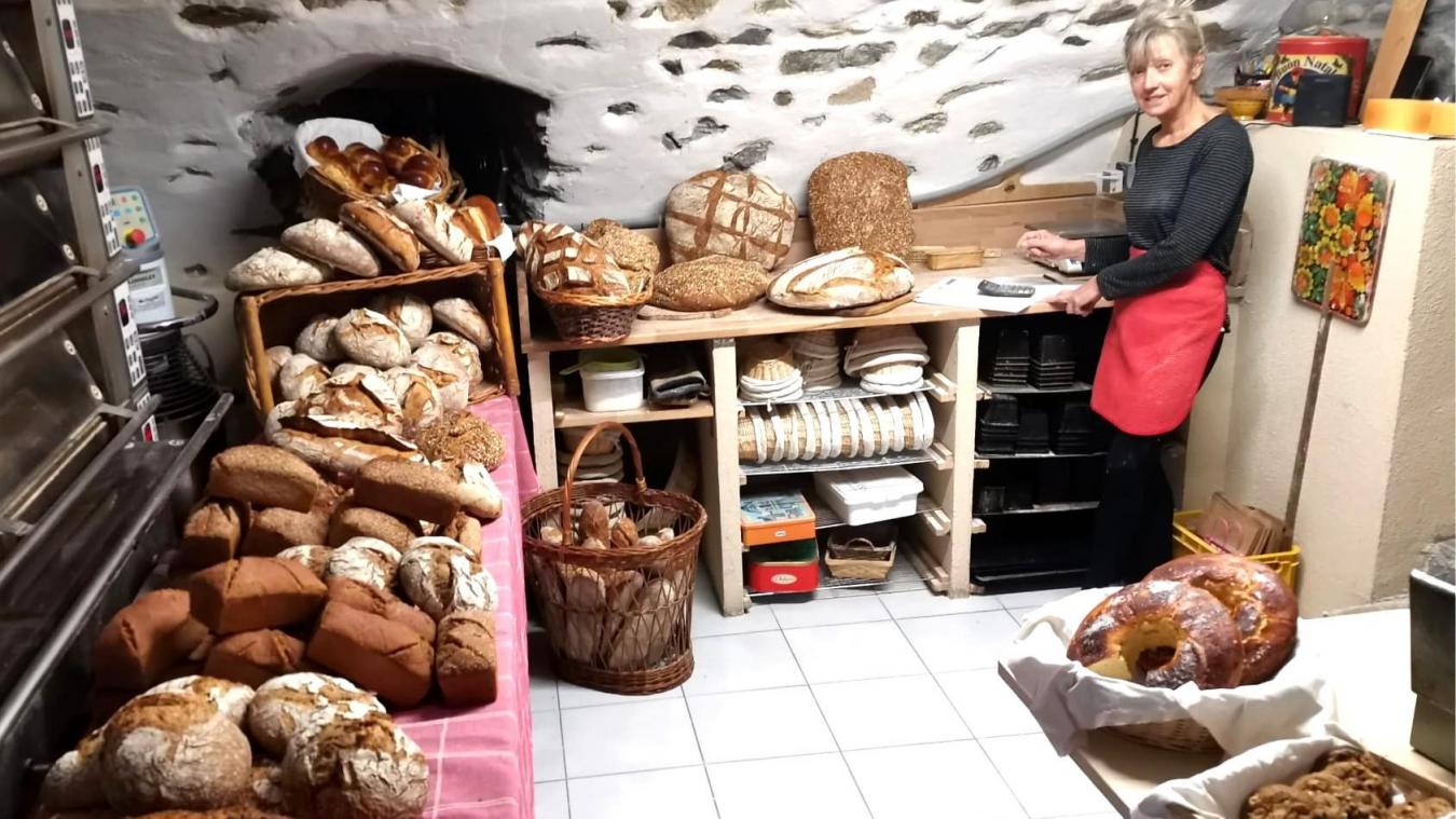 Nicole Brassart a aménagé sa cave en fournil, au cœur du vieux village d’Amphion.