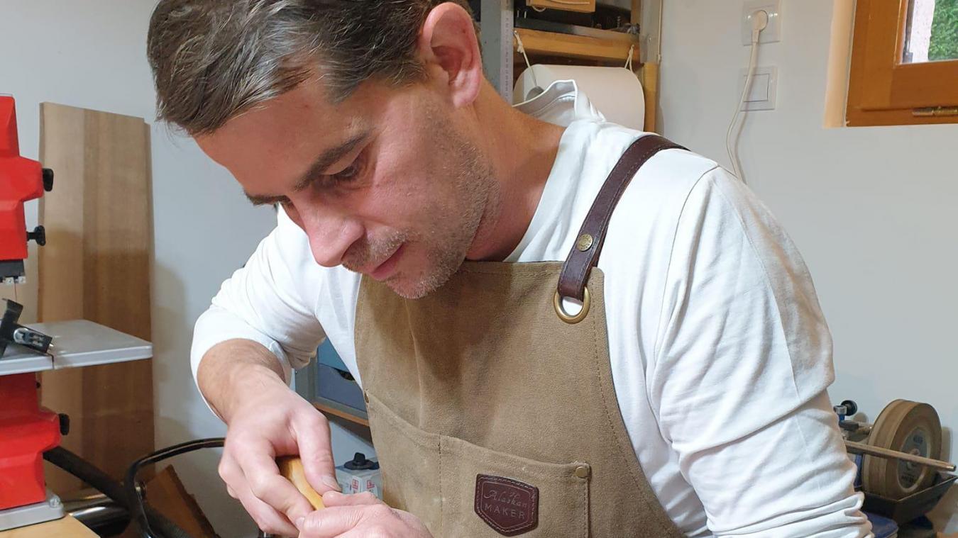 Julien Régnard exerce le métier méconnu de luthier. DR
