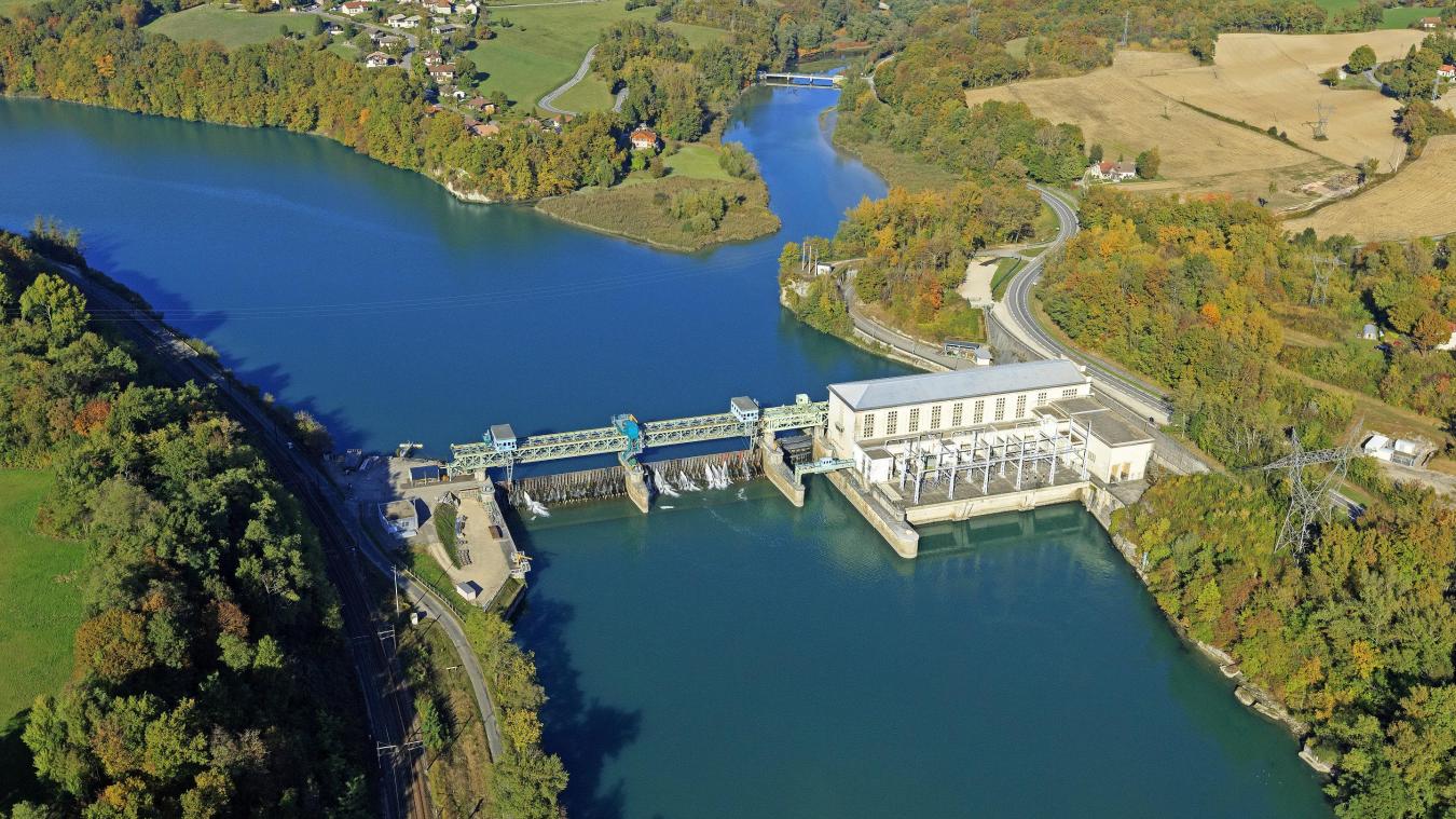 La centrale hydroélectrique de Seyssel est l’un des six ouvrages de ce type dans l’Ain. Bientôt sept? © C.Moirenc/photothèque CNR