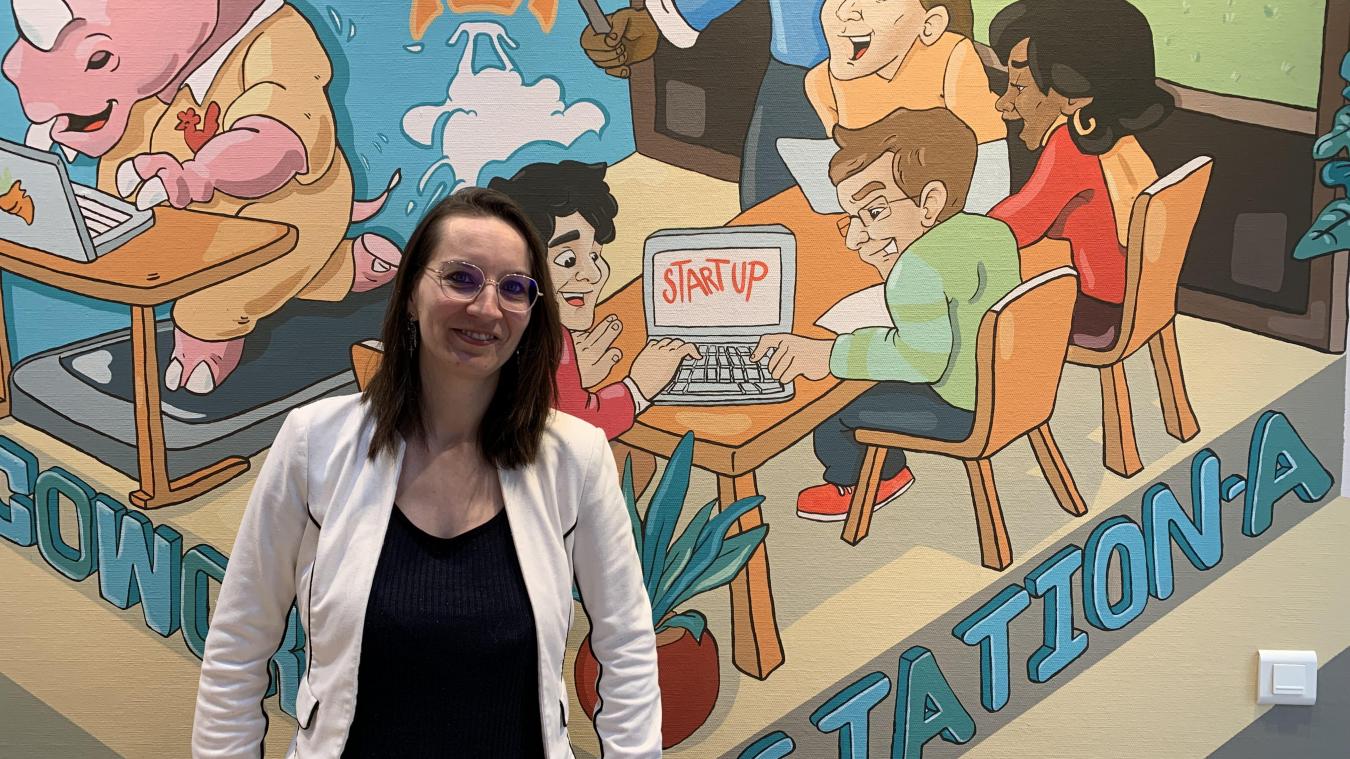 Audrey Lecomte a rejoint Station A, à l’automne 2022.