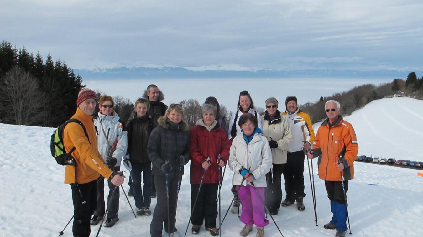 Au programme, il y a aussi des randonnées en raquette pour découvrir la vie hivernale du Salève.
