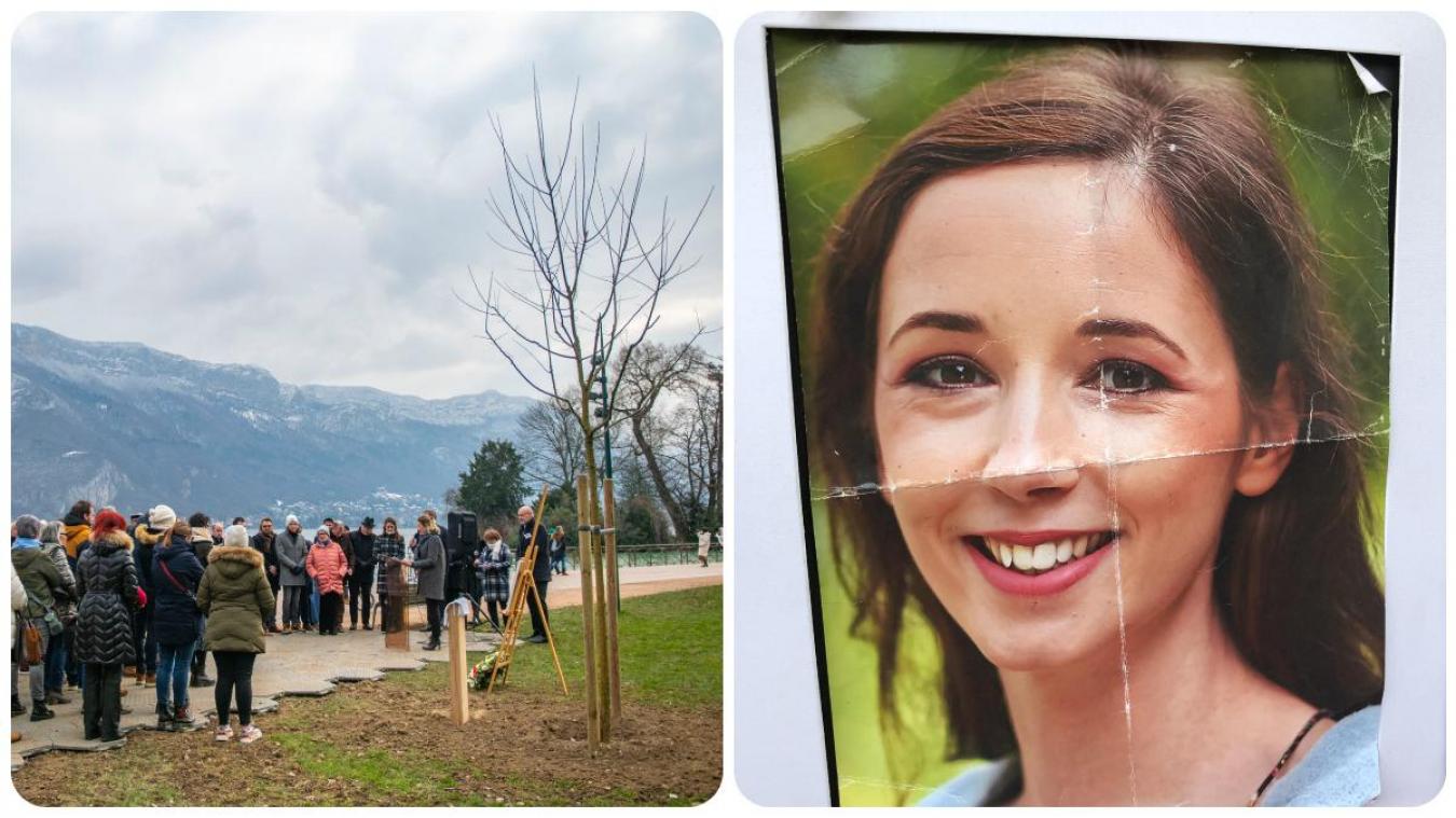 La famille et les proches de Morgane François se sont rassemblés, samedi 28 janvier 2023, pour planter un arbre en sa mémoire.