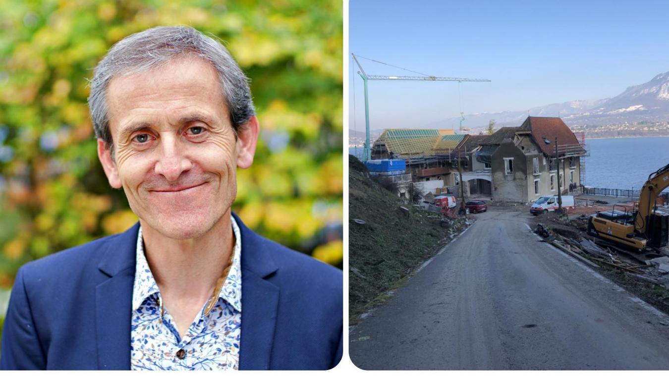 Nicolas Mercat, maire du Bourget-du-Lac, trouve le projet «bien travaillé au niveau de l’architecture»;